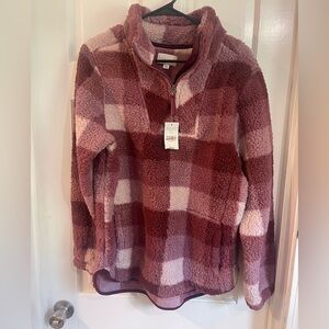 Women’s quarter zip Sherpa